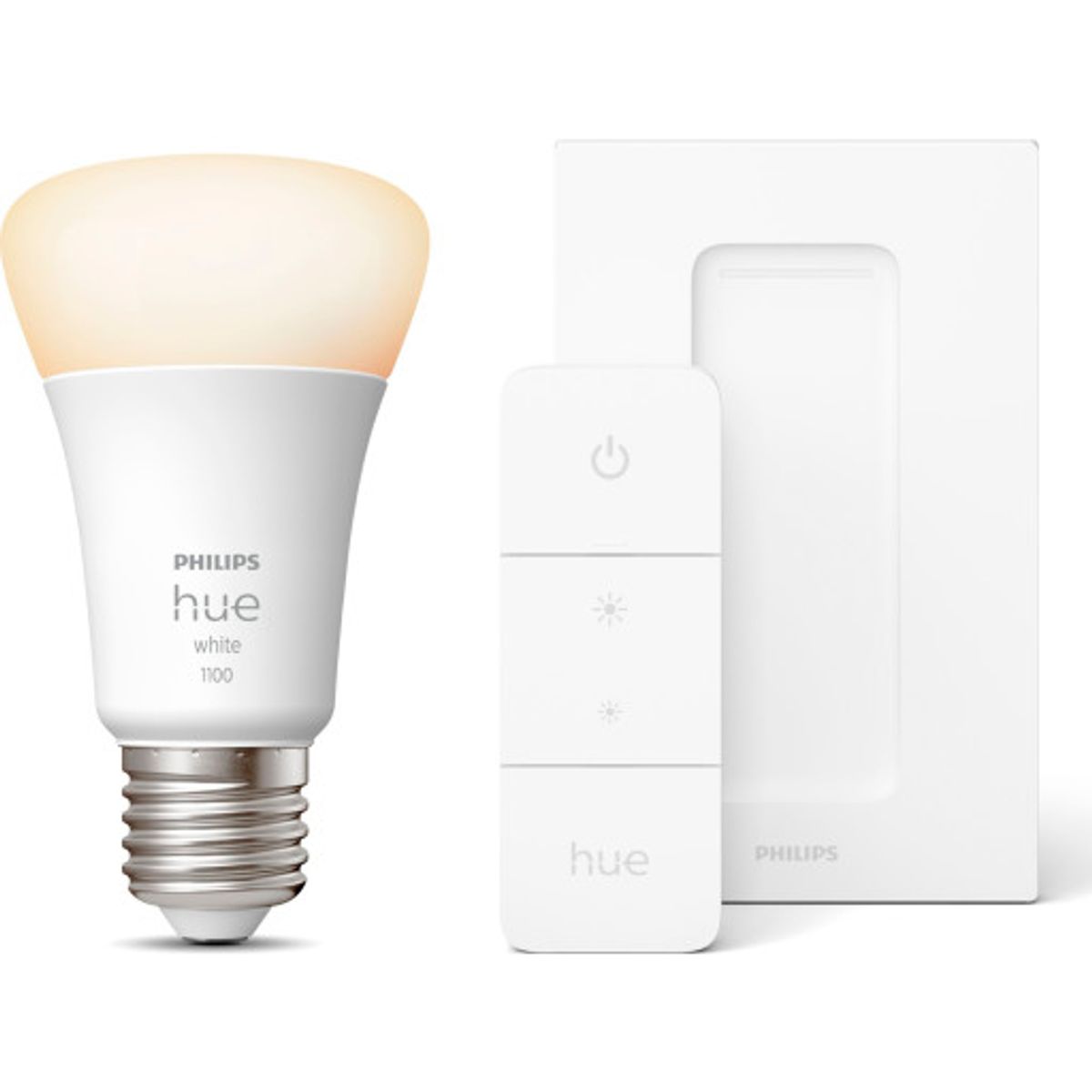 Philips Hue White E27 standardpære, startpakke