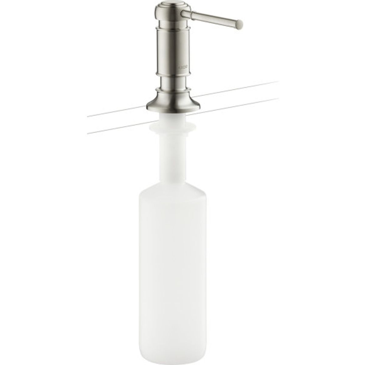 AXOR sæbedispenser 500ml t/hh Steel-optik