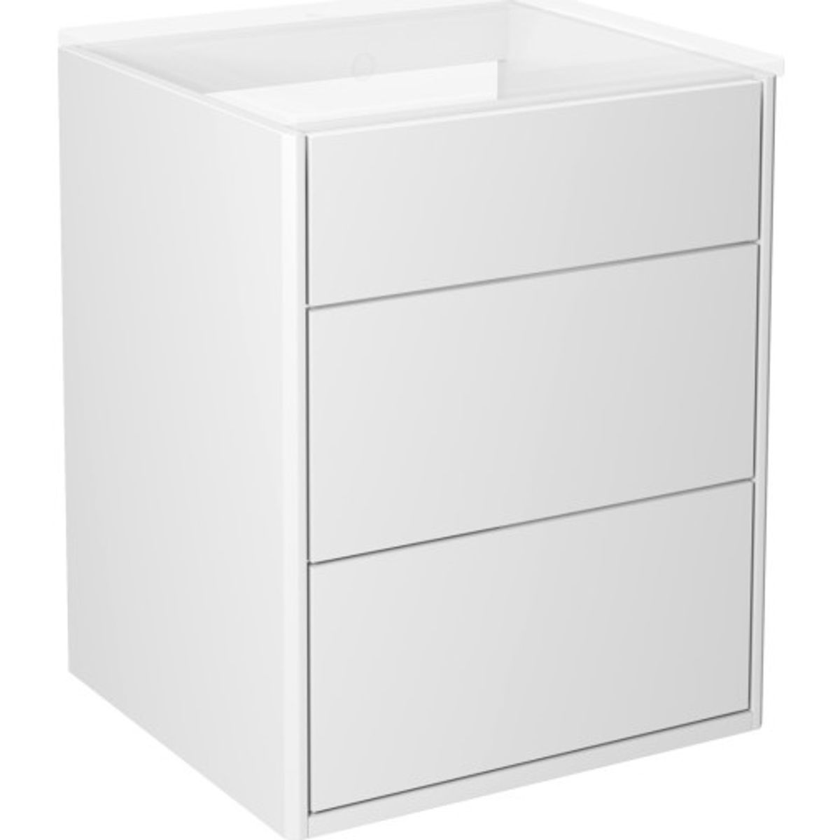 GRAPHIC VANITY CABINET WHITE/P