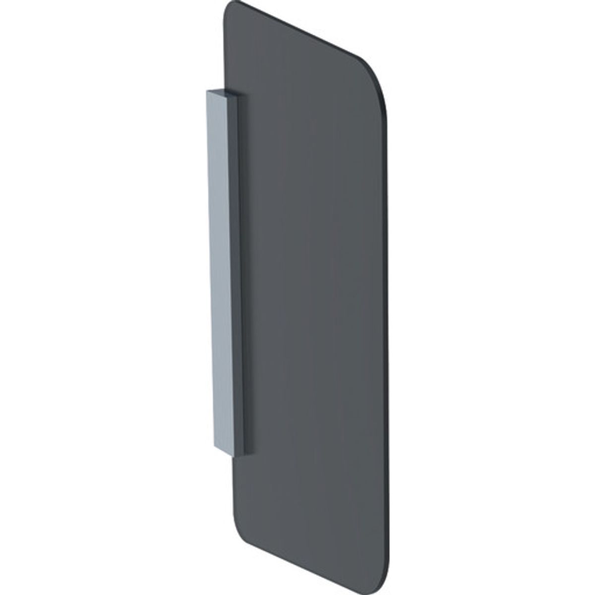 GEBERIT skillevæg t/urinal glas grey