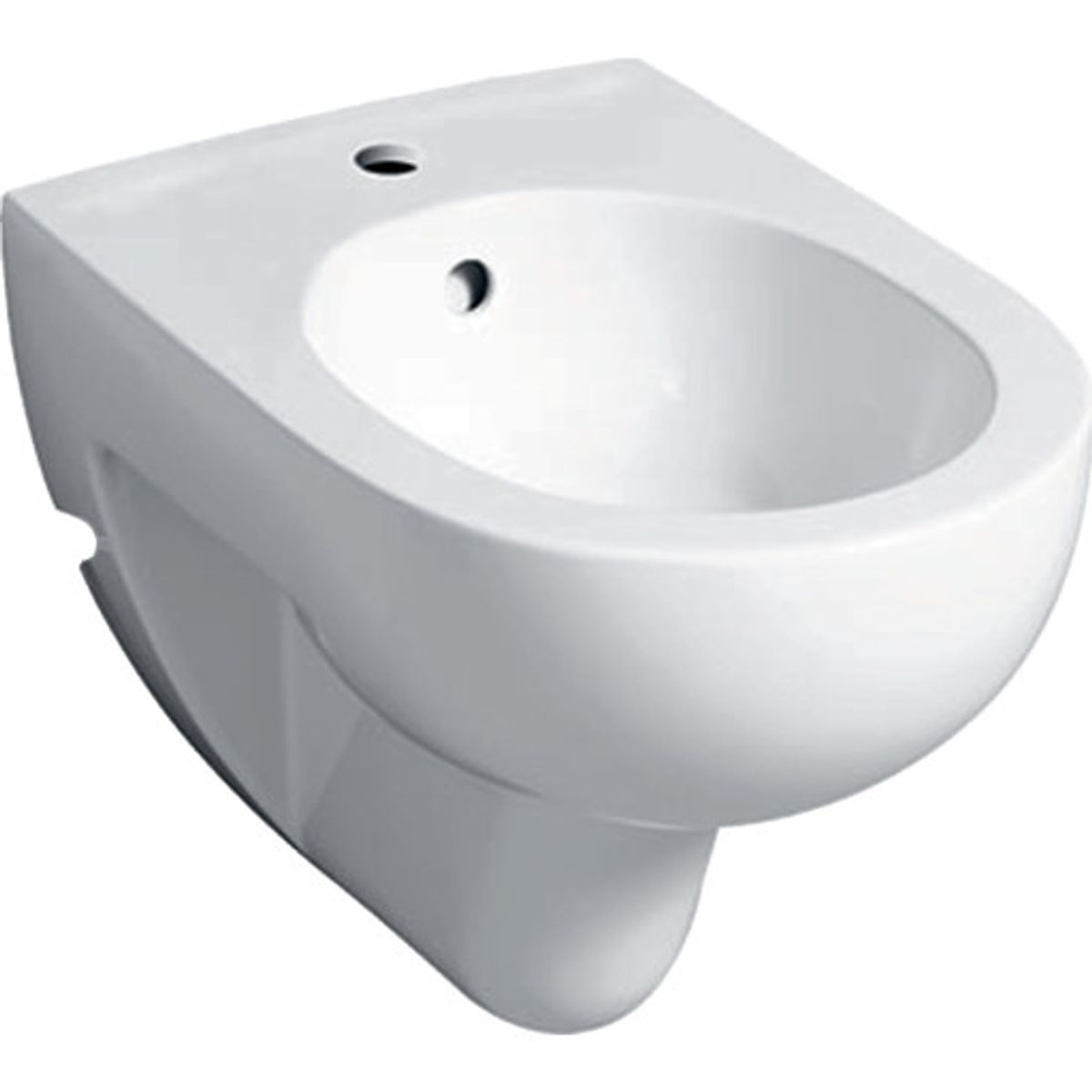 GEBERIT hængebidet 350x550x335mm hh midt u/armatur porcelæn Kera