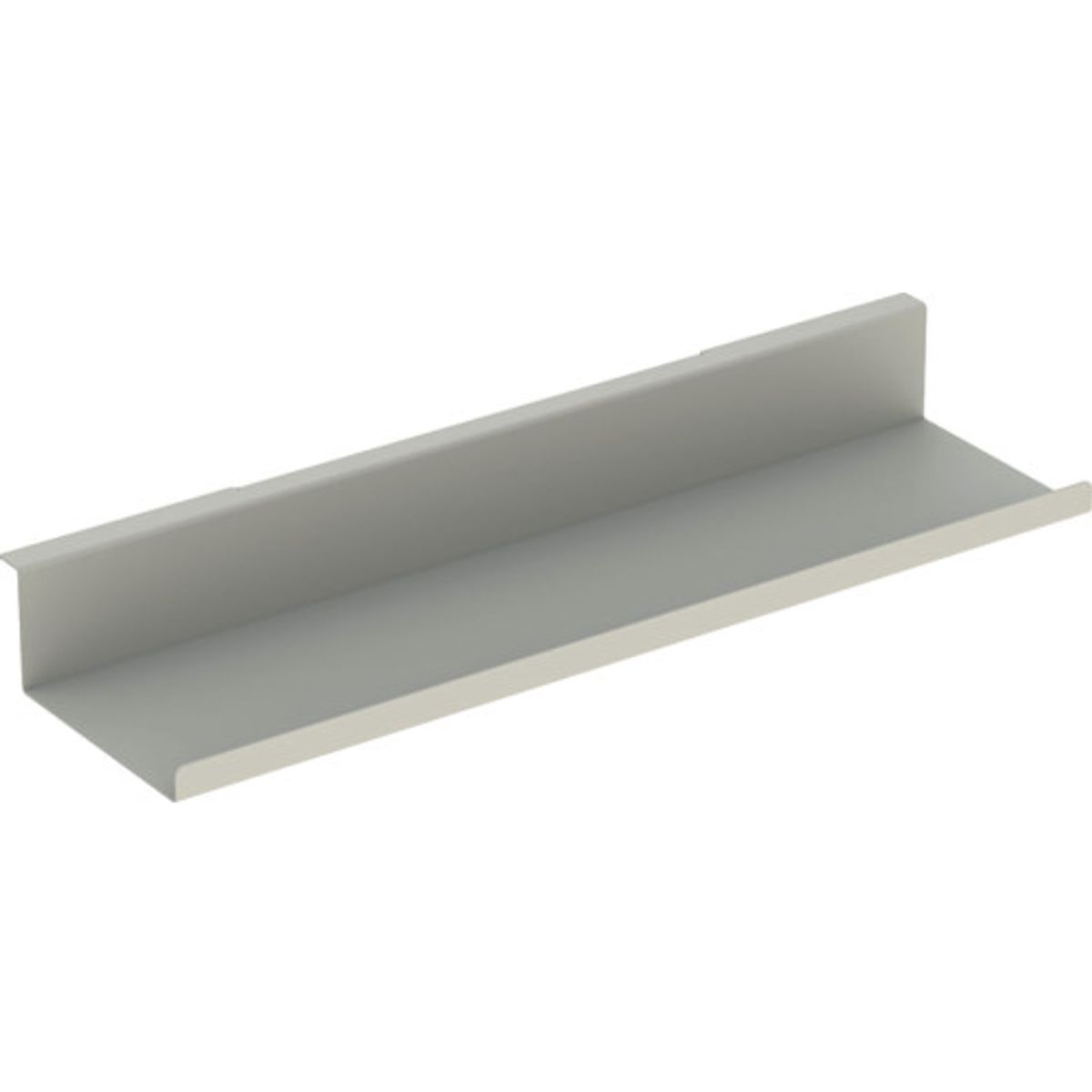 GEBERIT hylde 450x130x55mm stål pulverlakeret mat grey