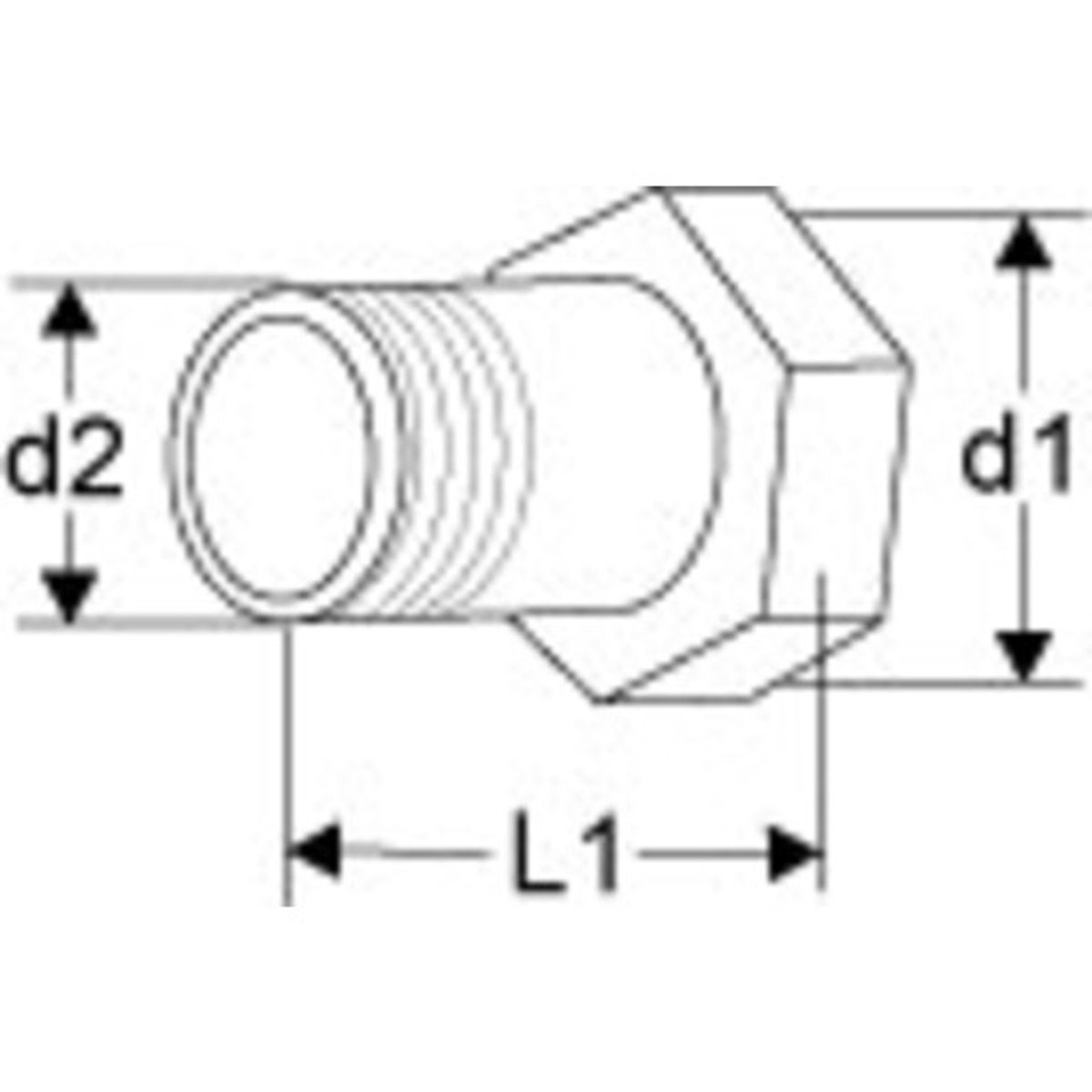 KOBLING M.UDV.GEVIND DN 50