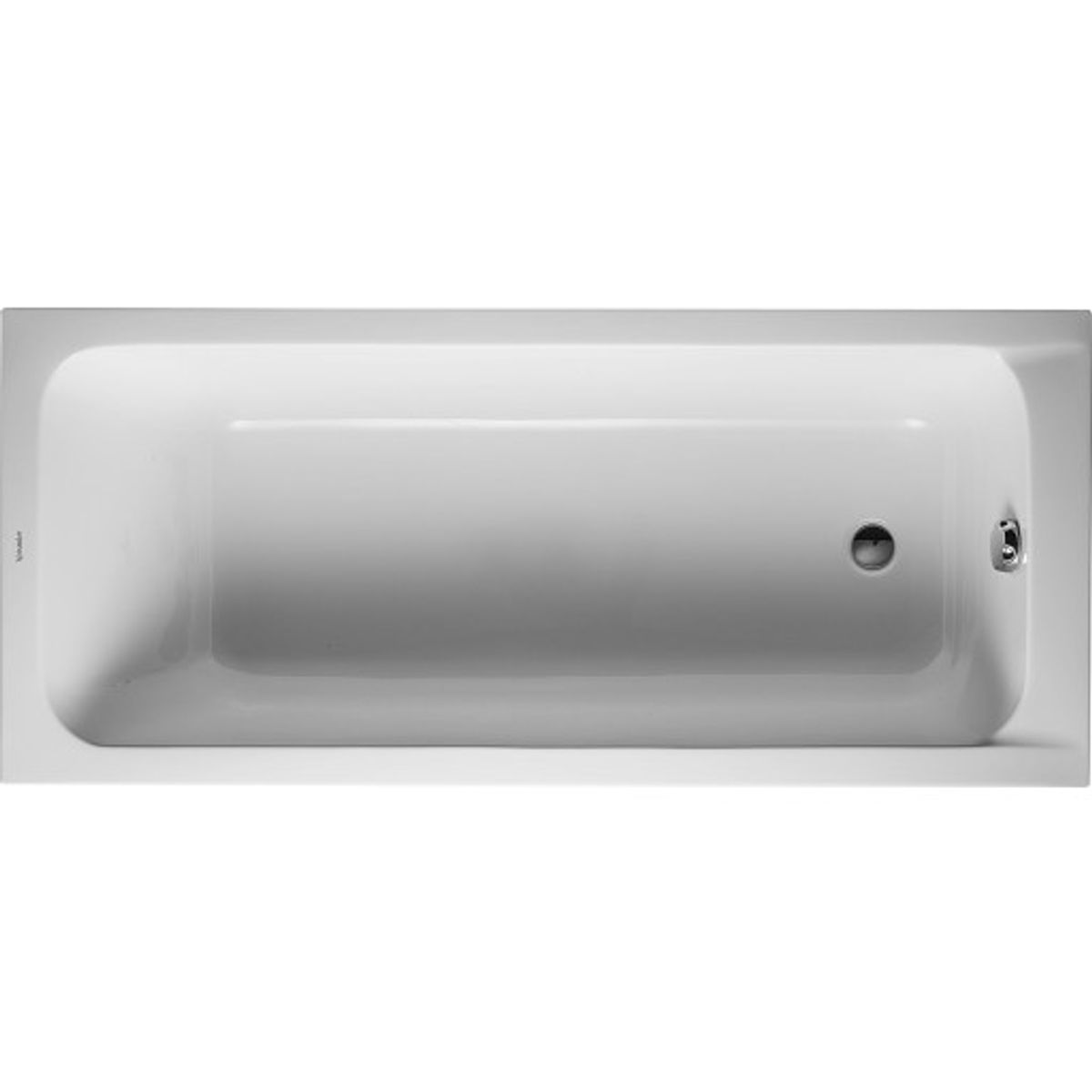 Duravit D-Code badekar, 150x75 cm, hvid