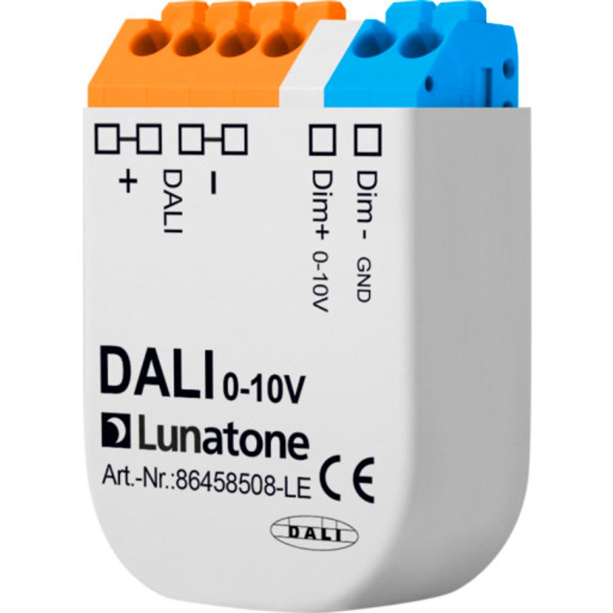 Dali modul som konverterer Dali broadcast til 1-10V signal