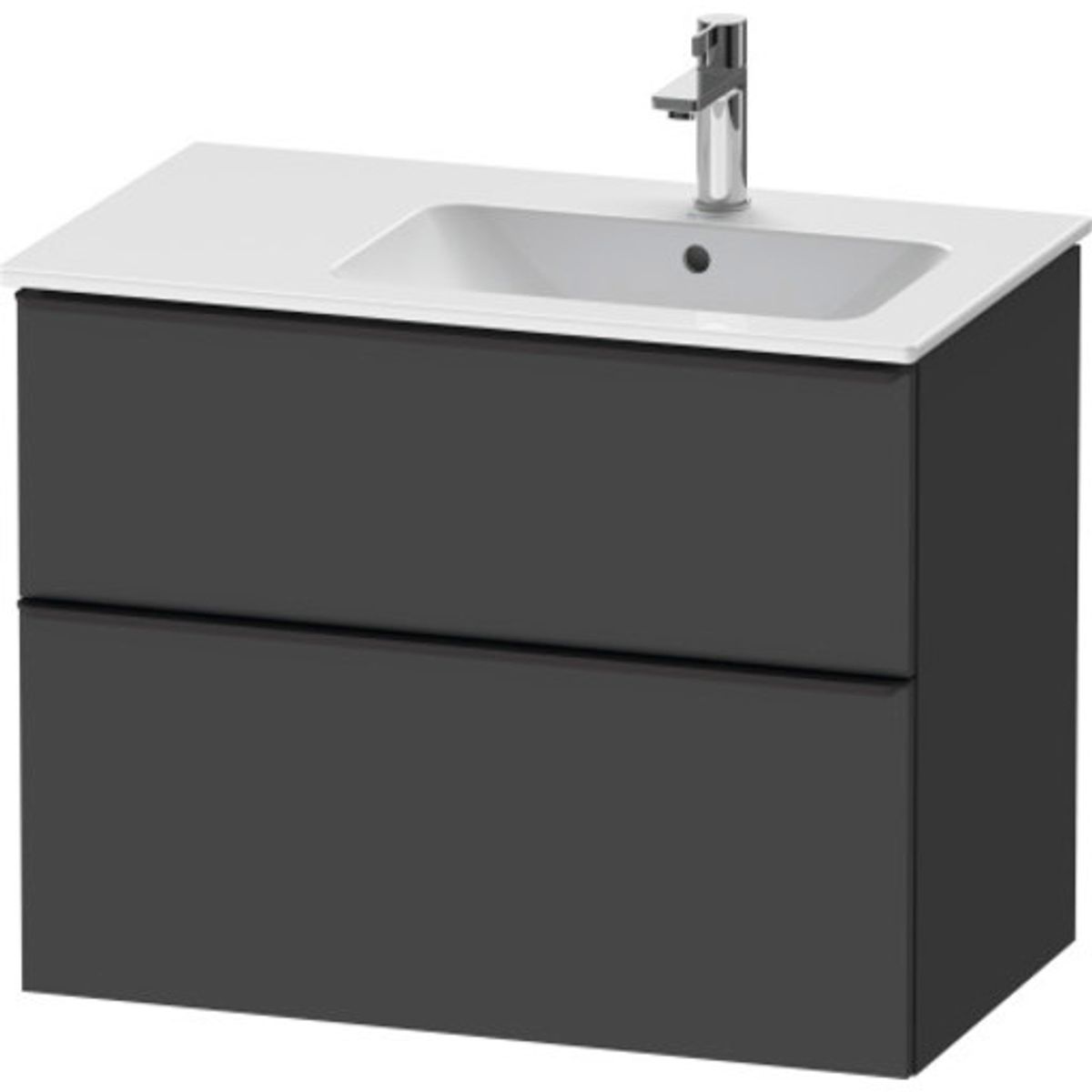 Duravit D-Neo underskab, 81x45,2 cm, mat grå