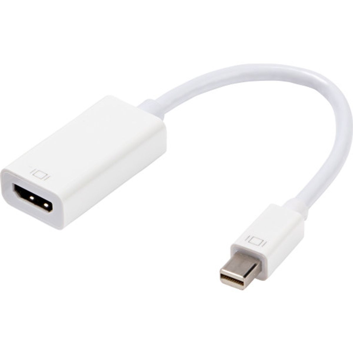 Vivanco adapter for HDMI/Mini display port, hvid