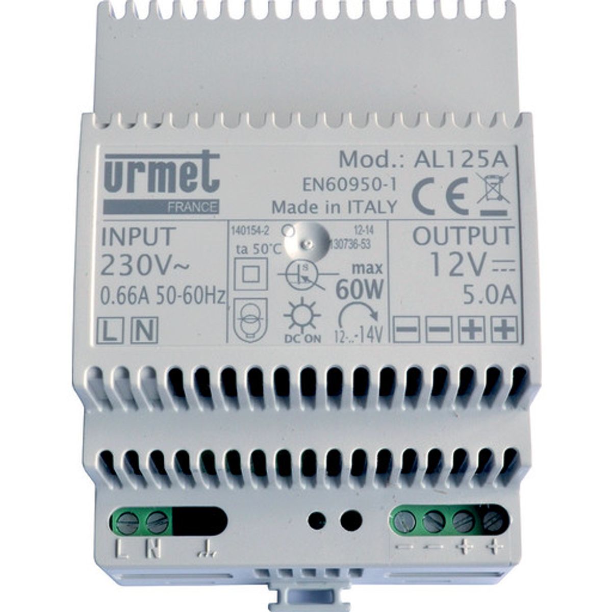 Strømforsyning 12V DC, NG AL12/5A DC