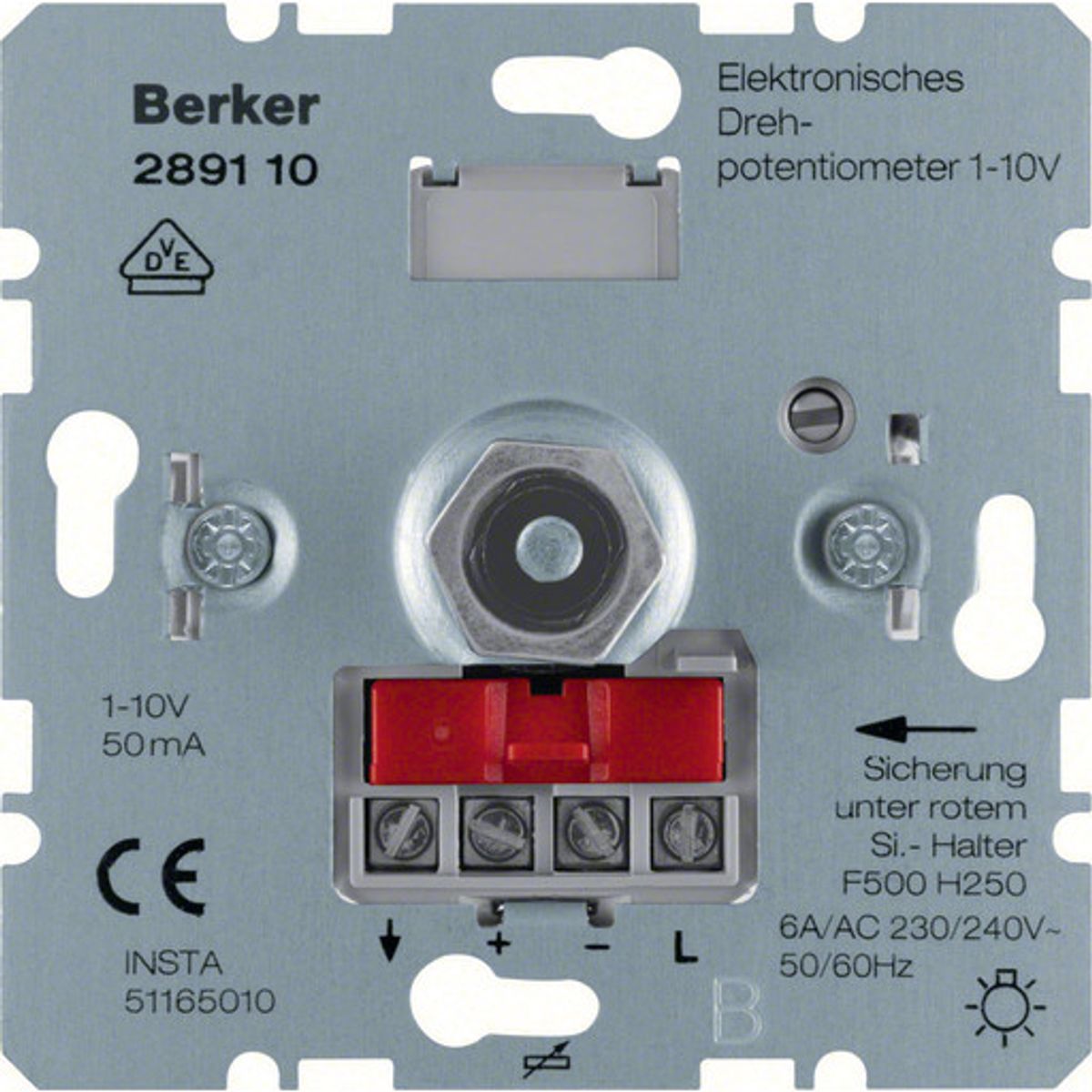 Berker drejepotentiometer 1-10V