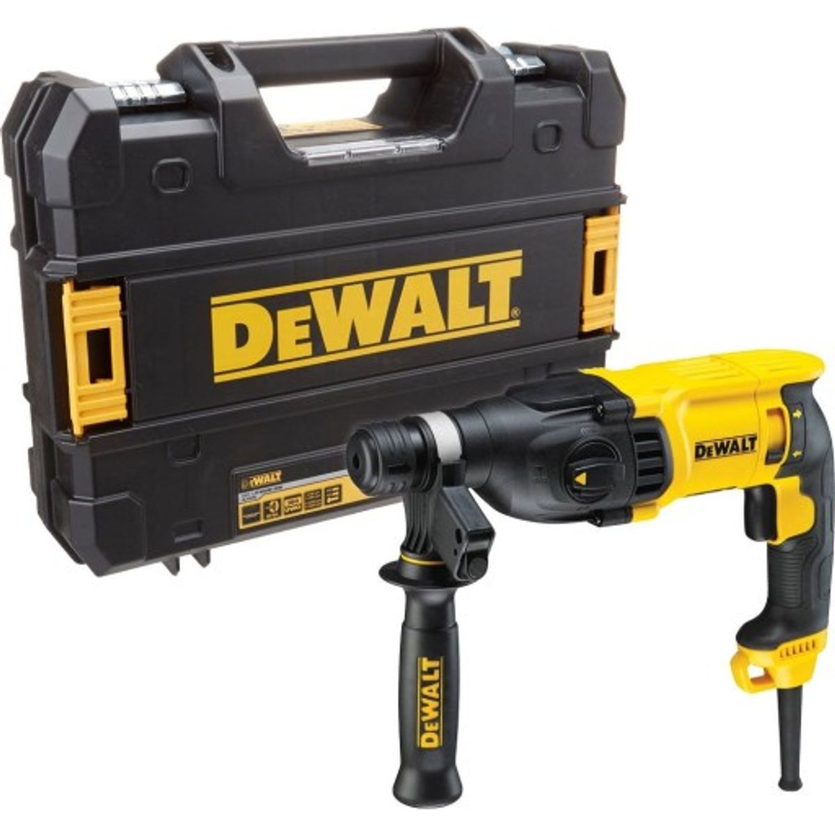 DEWALT borehammer med mejselfunktion, D25133K-QS