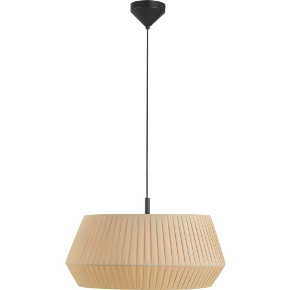 Nordlux Dicte pendel, beige, Ø53 cm