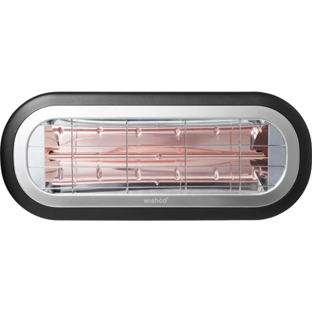 Wishco Mini terrassevarmer med 1500W i sort