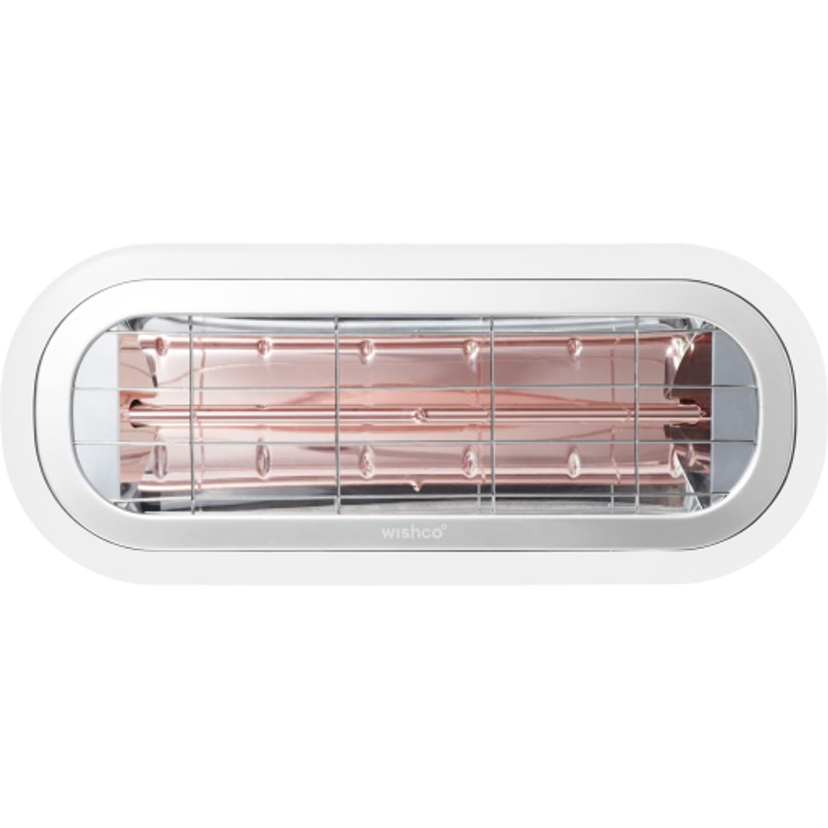 Wishco Mini terrassevarmer 1500W, hvid