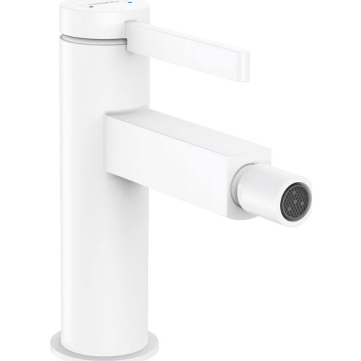 Hansgrohe Finoris bidetarmtaur, mat hvid