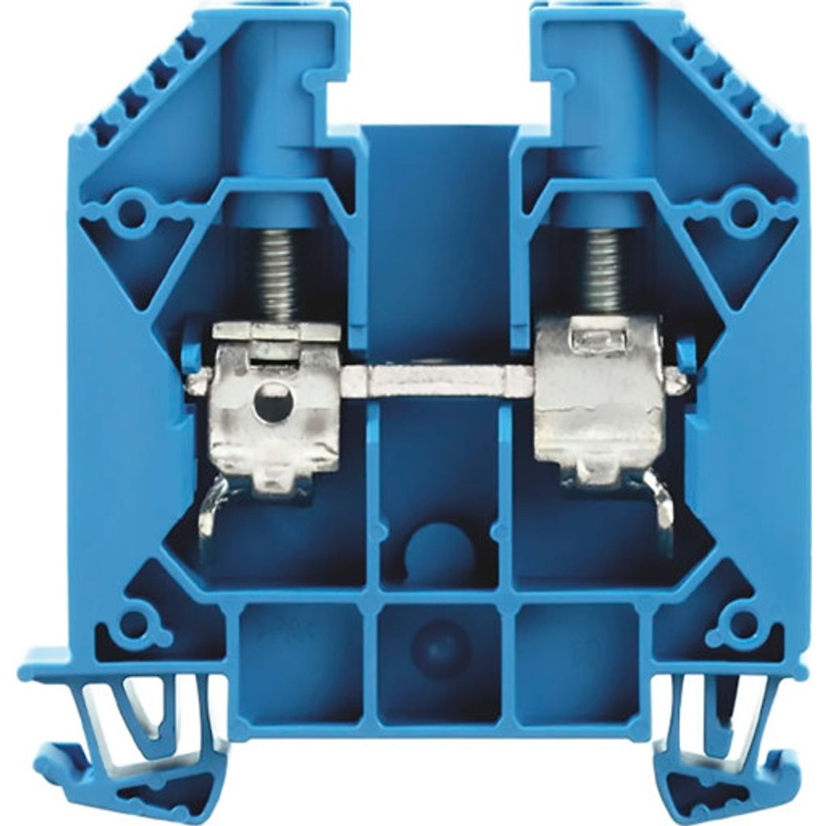 Weidmüller WDU gennemgangsklemme, blå på 16 mm²