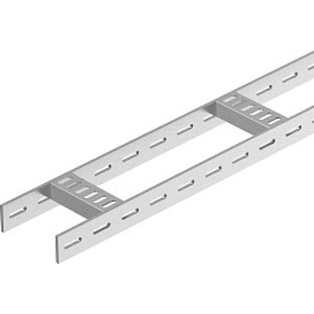 3 meter Kabelstige skibsbygning 40x310 m/trapez-trin SL 62 300 syrefast A4