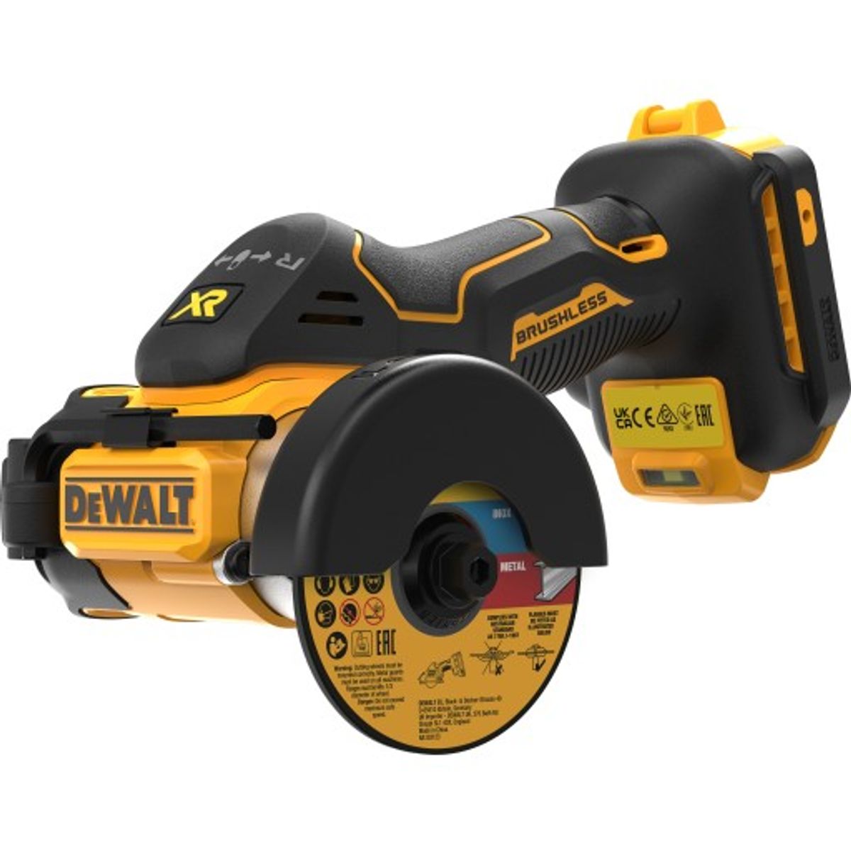 DEWALT 18V XR multi vinkelsliber DCS438N-XJ, Ø76 mm