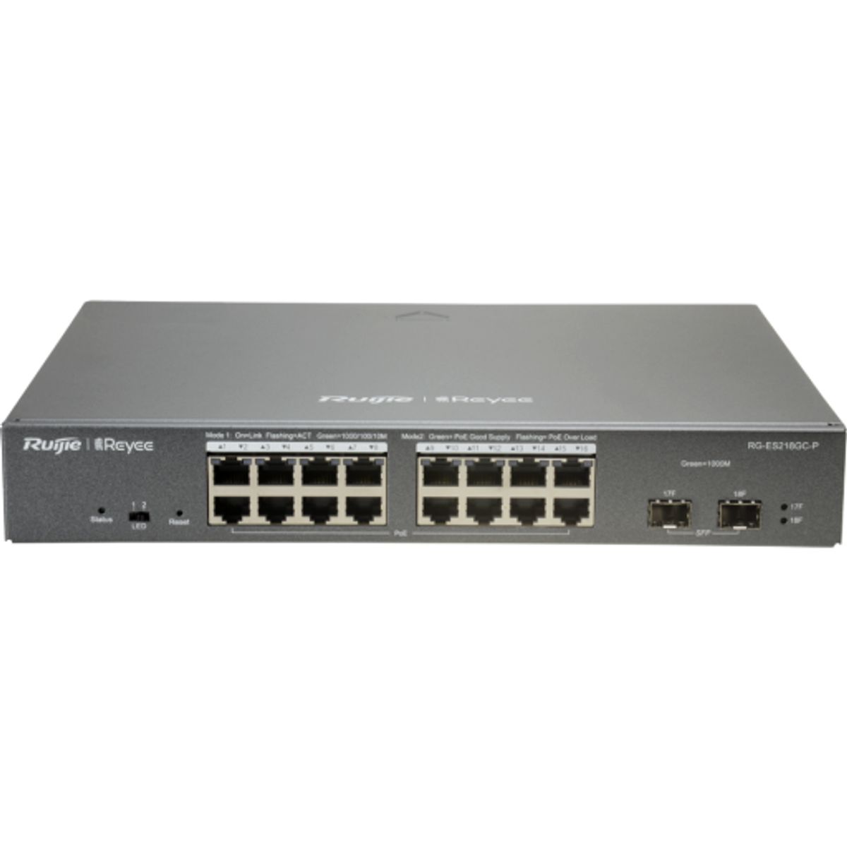 Reyee Managed PoE switch 16port + Up-link SFP