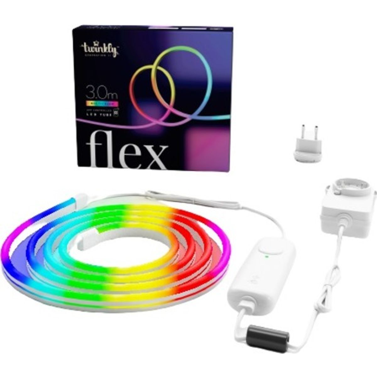 Twinkly Flex LED strip, 3 meter, startsæt