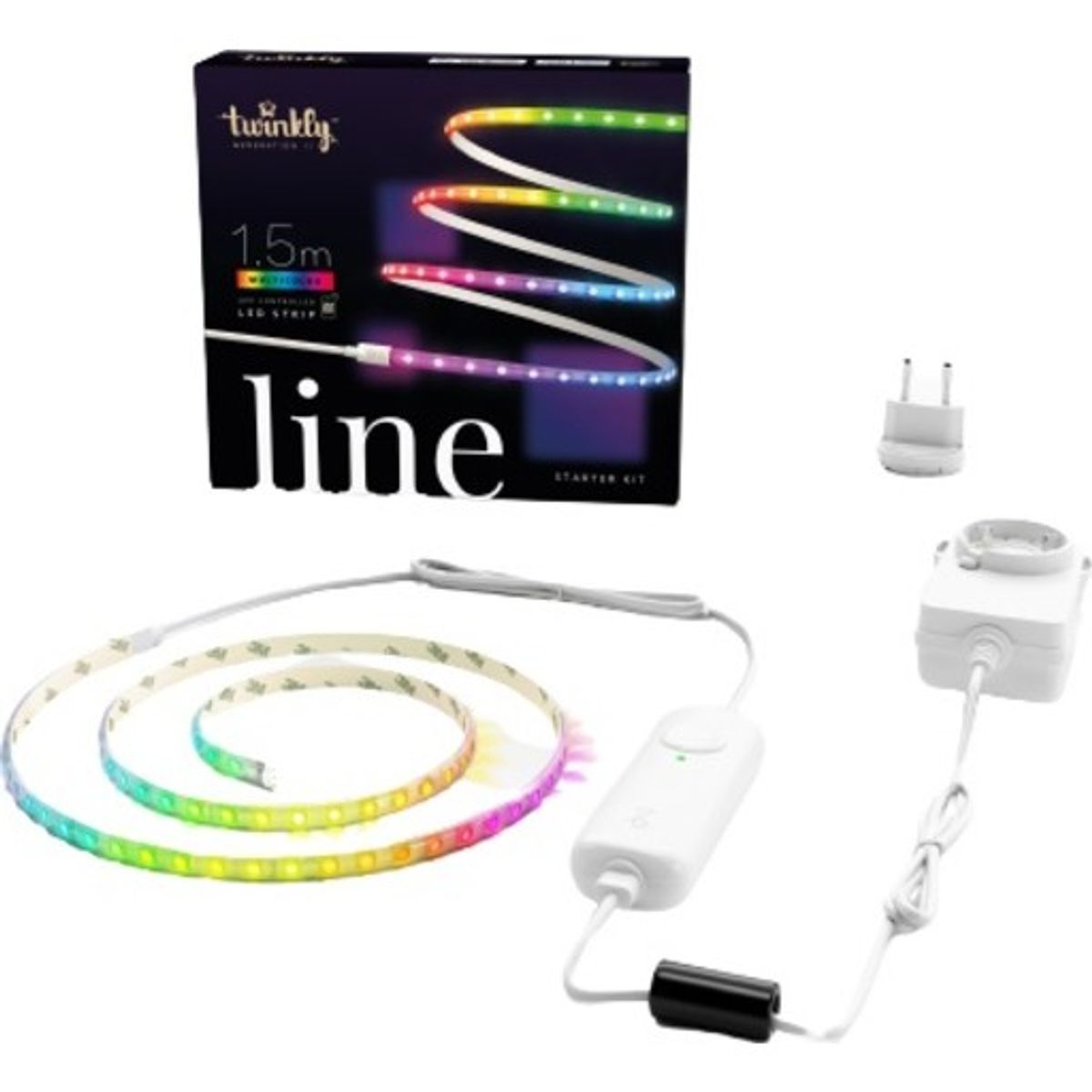 Twinkly Line LED strip, 1,5 meter, startsæt