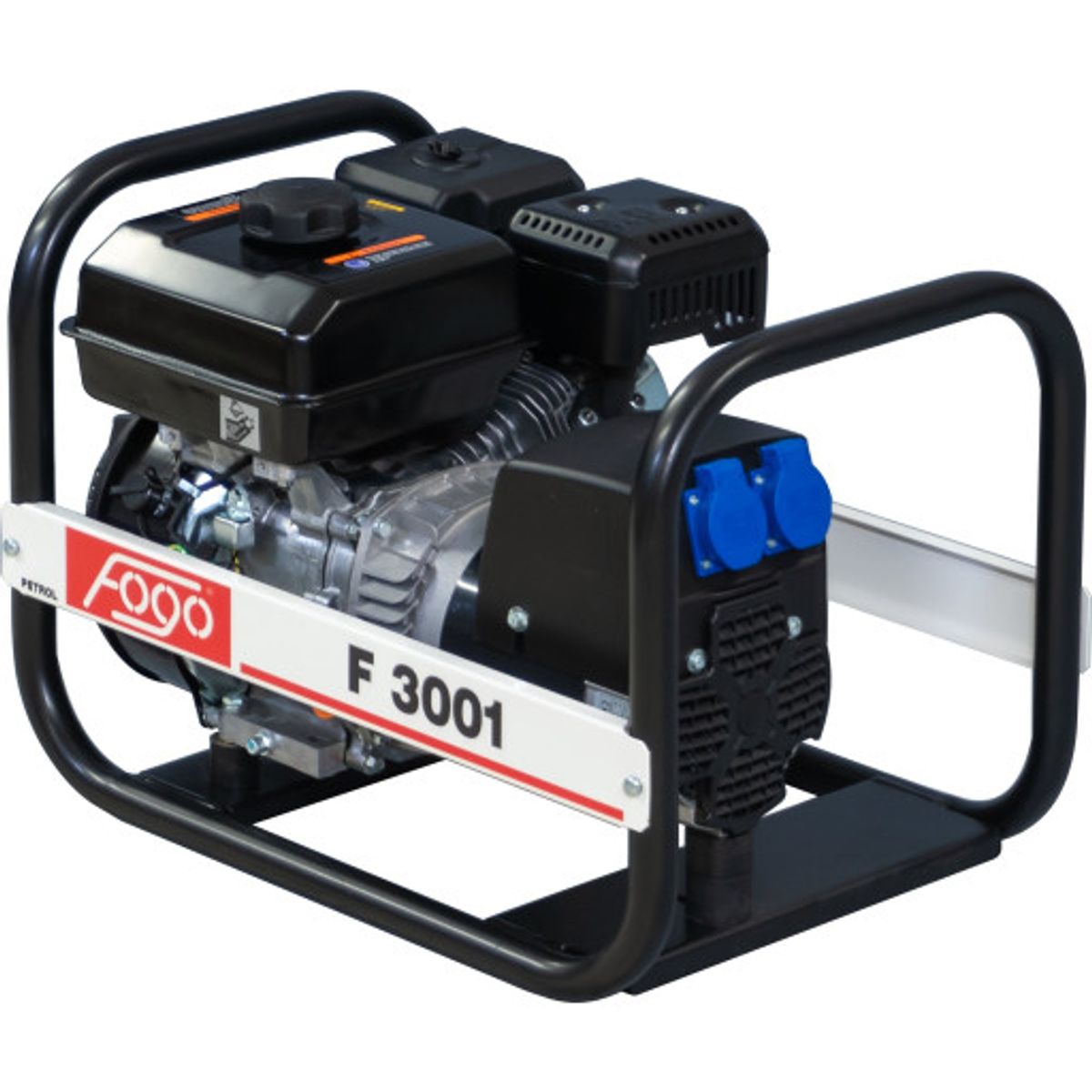 Fogo F3001 generator 230V, 3,0 kW, Rato benzinmotor