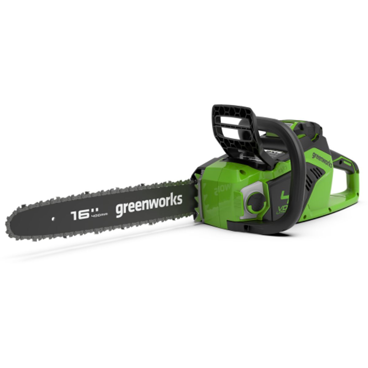 Greenworks kædesav 40cm - 40V m. 4,0A batteri & lader