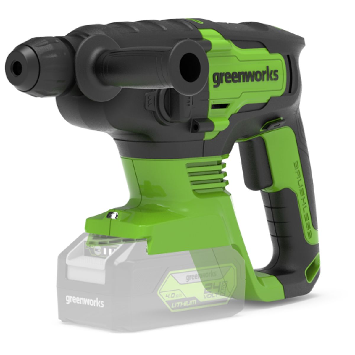 Greenworks DS1 bore/mejselhammer 24V, uden batteri