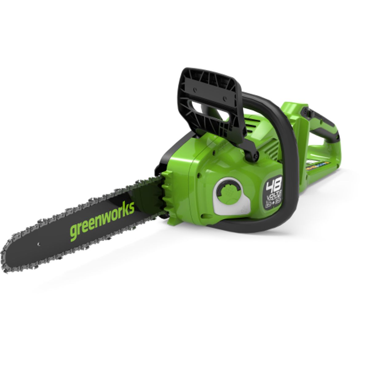 Greenworks kædesav 36cm - 2 x 24V u. batteri