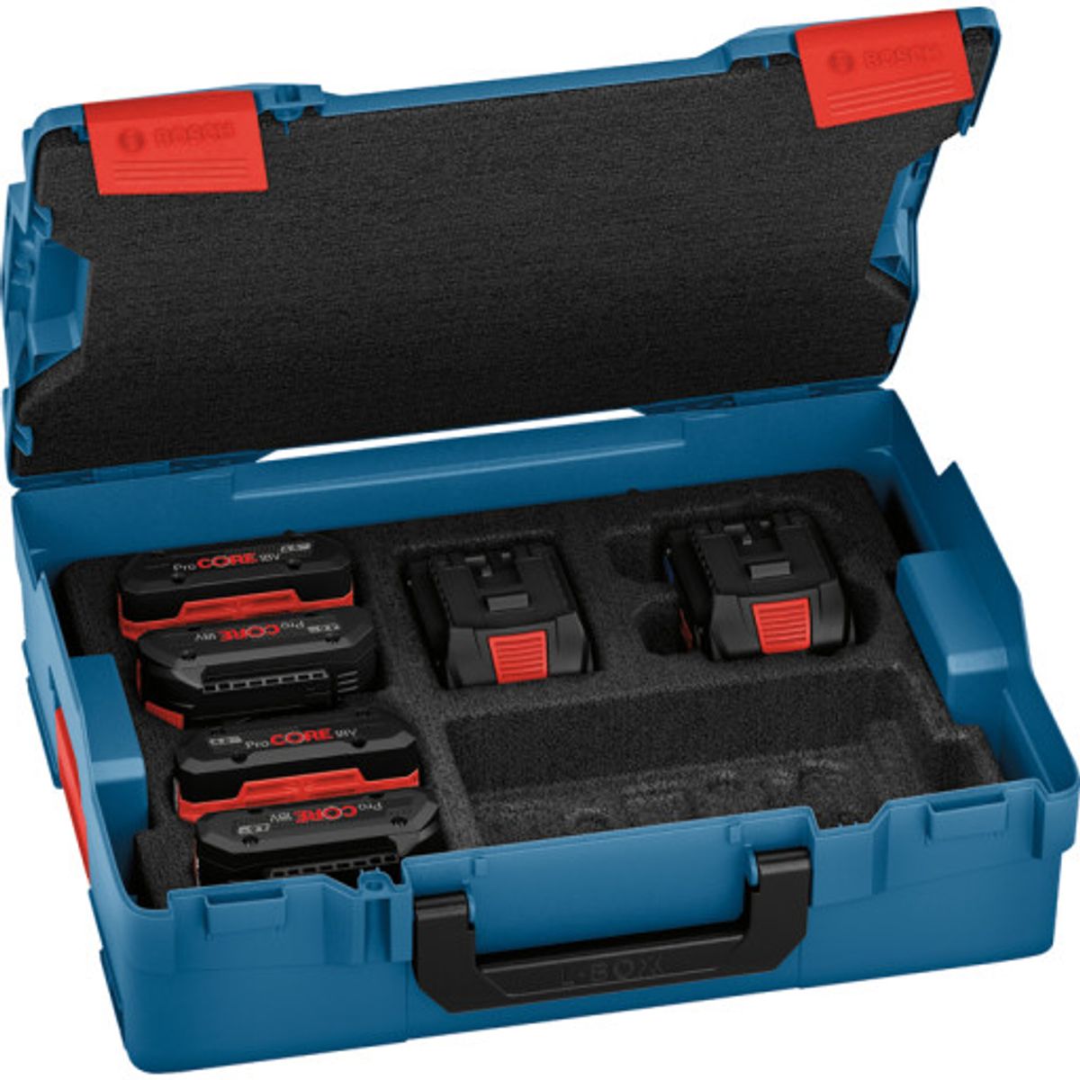 Bosch ProCore 18V batteripakke m. 4stk 4,0Ah & 2stk 8,0Ah batterier