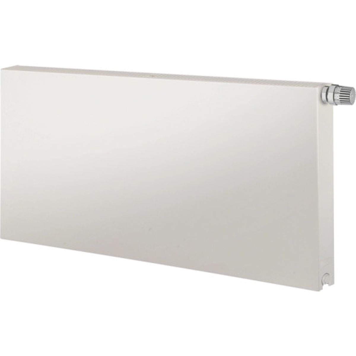 Purmo FCV 21 dobbeltplade planradiator 50x60 cm m/ventil, 6 m²