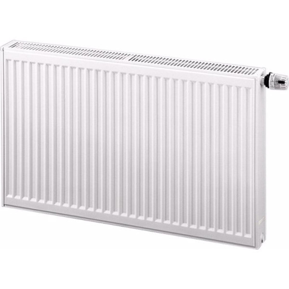 Purmo Compact CV11 radiator m/ventil, 60x60 cm, 6 m²