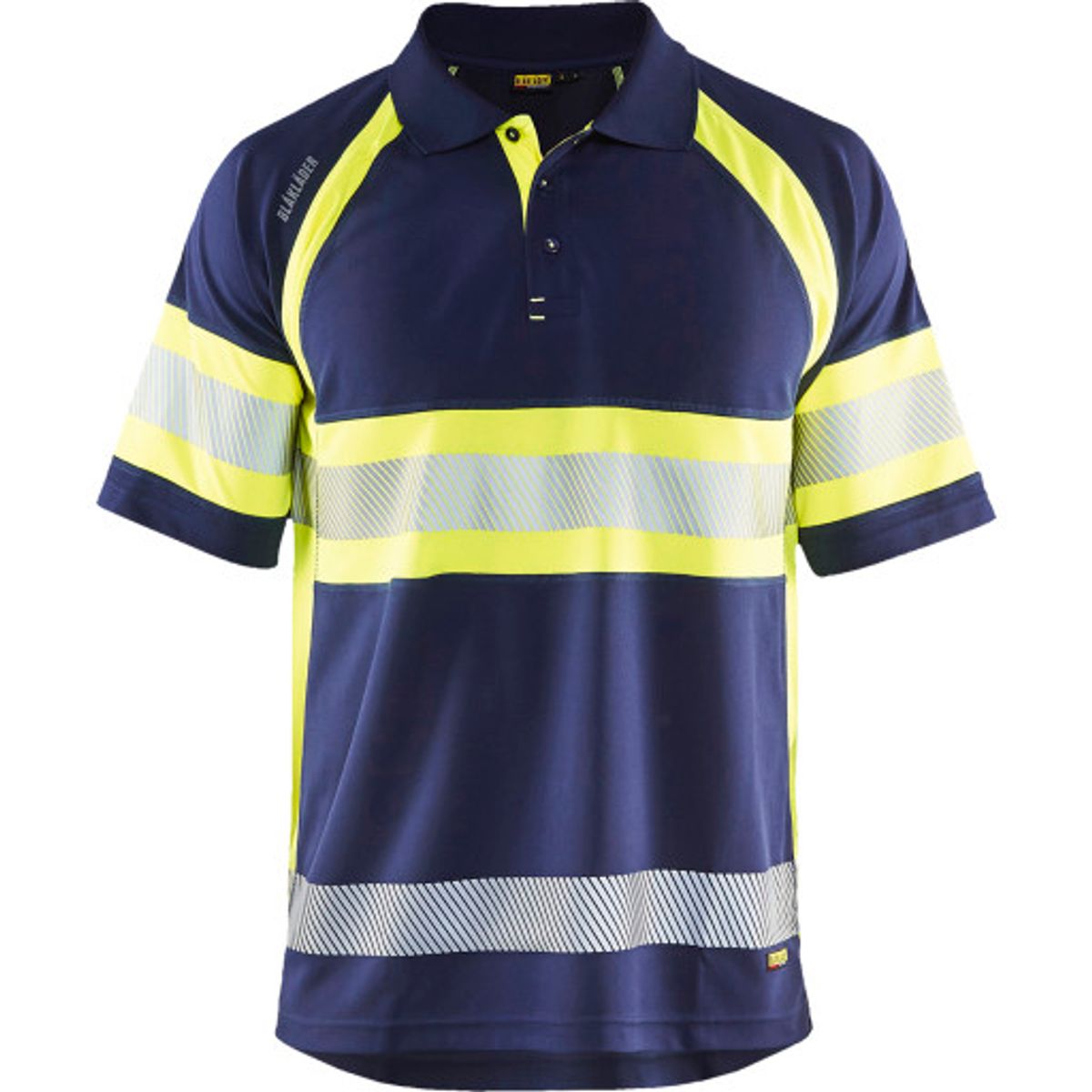 blåkläder poloshirt 33381, gul str. 2XL