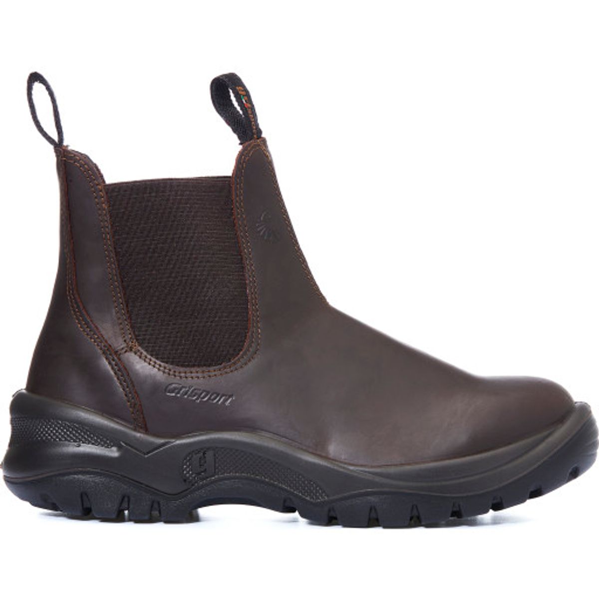 Grisport Chelsea Boot sikkerhedsstøvle - Brun, størrelse 44