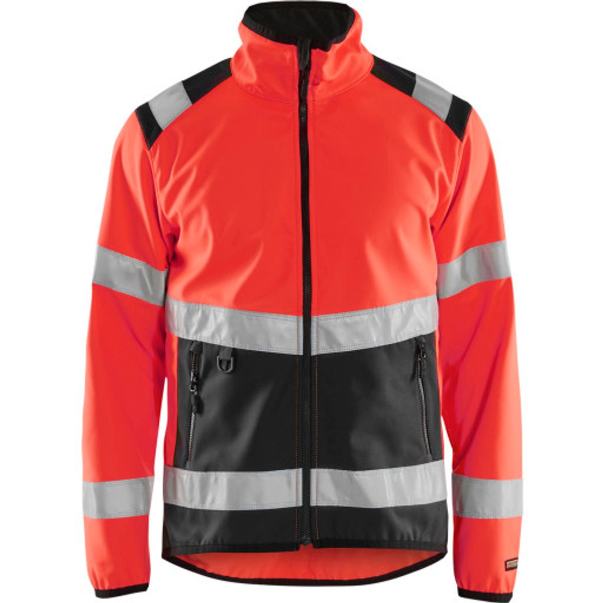 High vis light softshell jakke