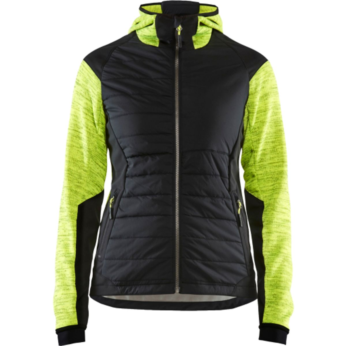 DAME hydbrid jakke High Vis Gu