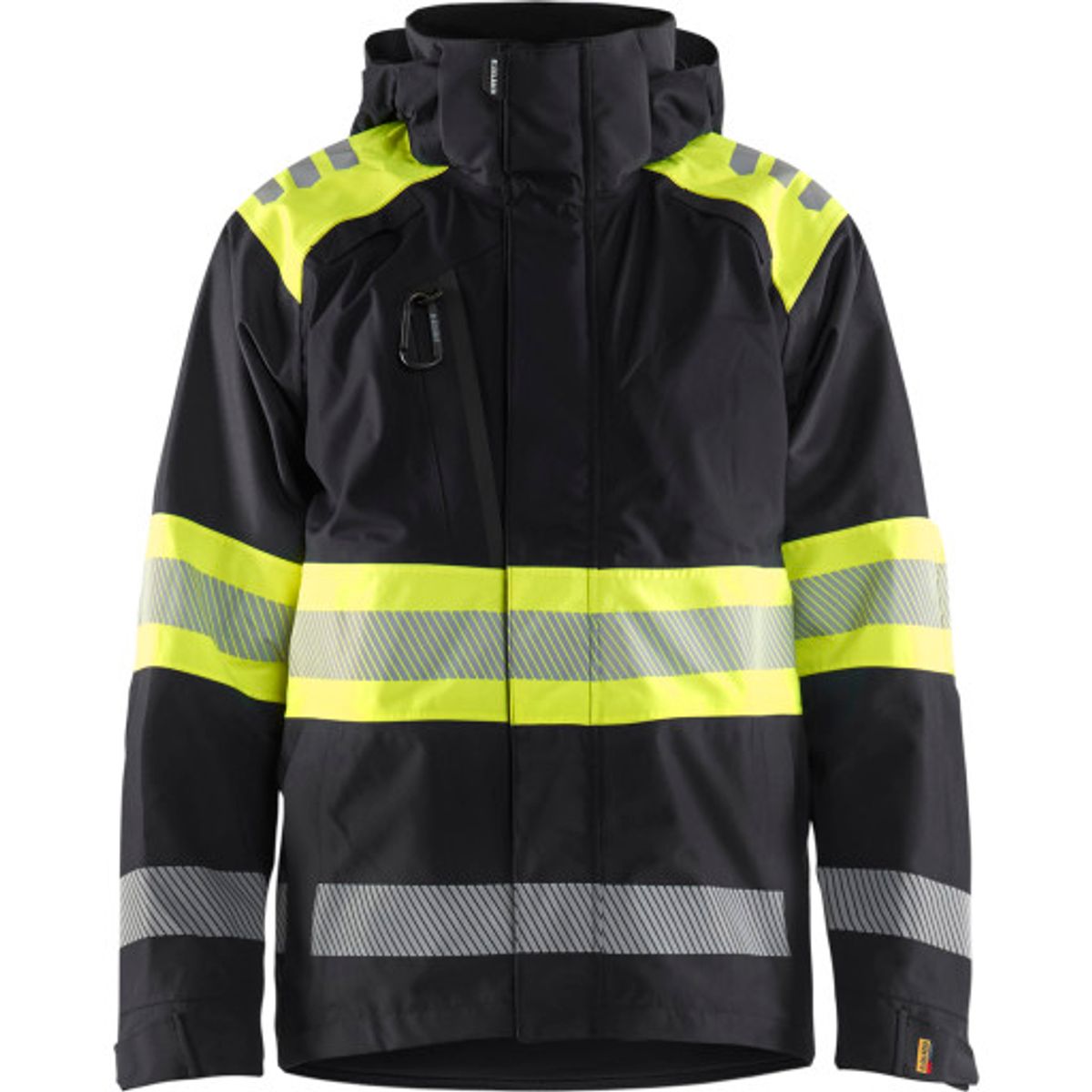 High Vis Skaljakke Sort/High V