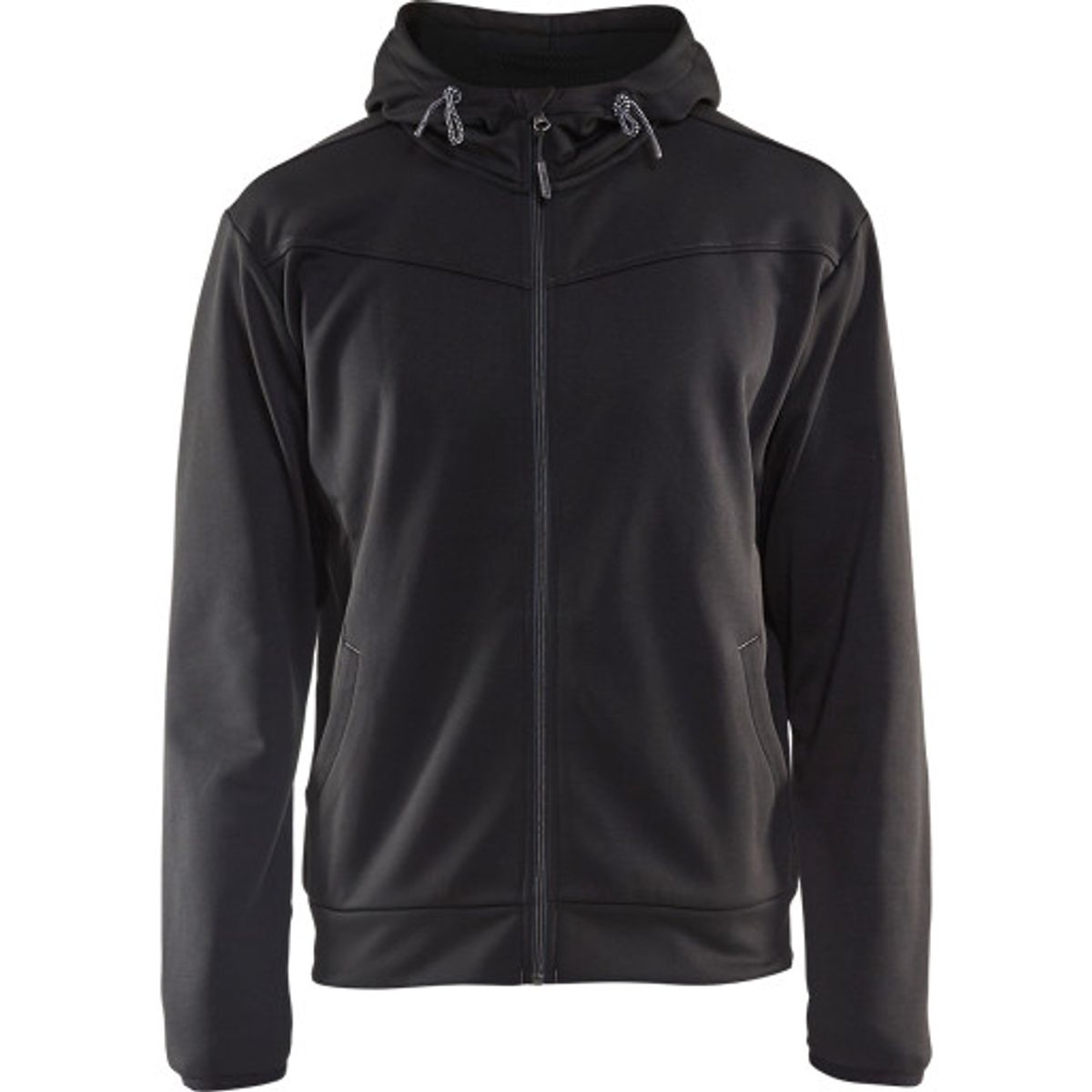 Blåkläder hættetrøje 33632526, full zip, sort/grå, L