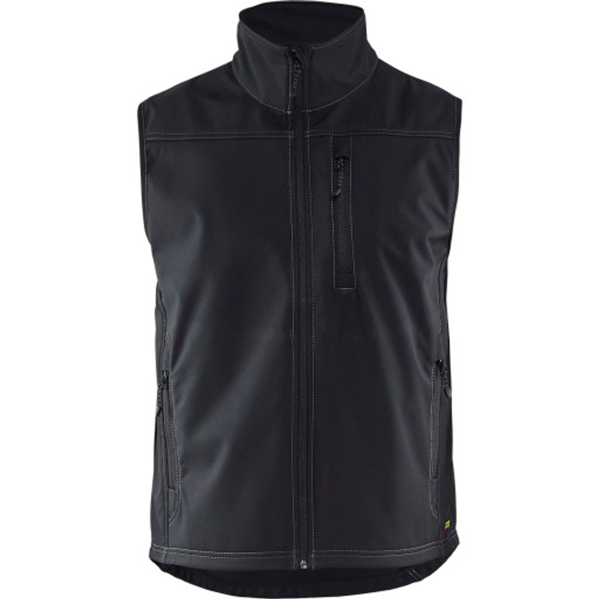 Softshell vest sort l