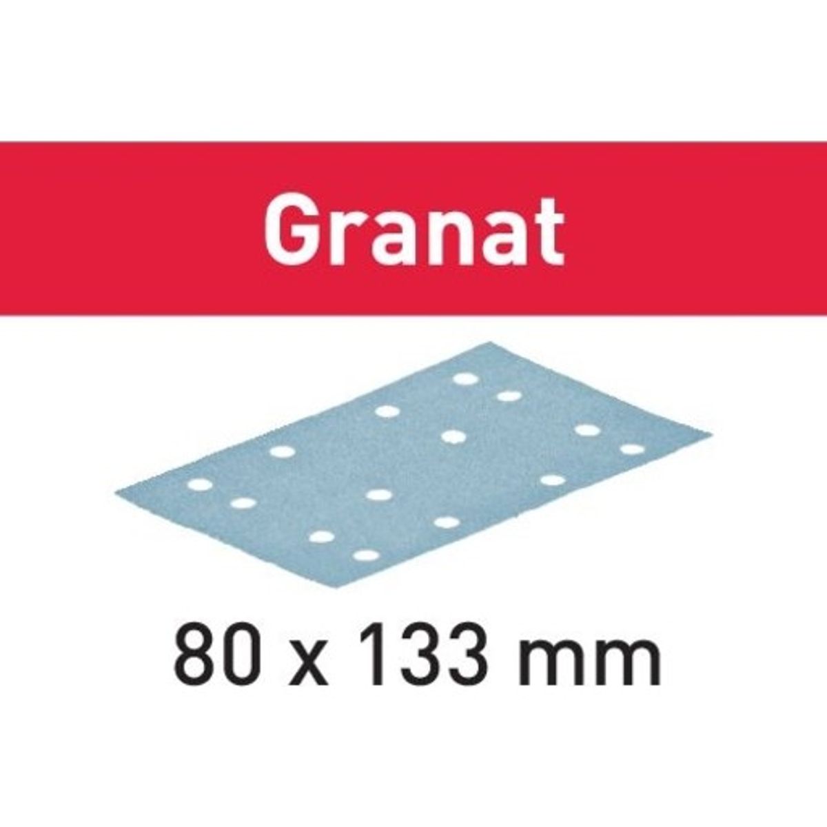 Slibepapir STF 80x133 P40 GR/1