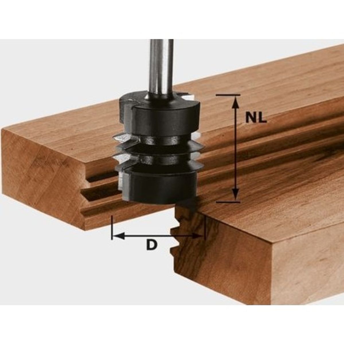 Limfugefræser HM Ø 34,0x 62mm