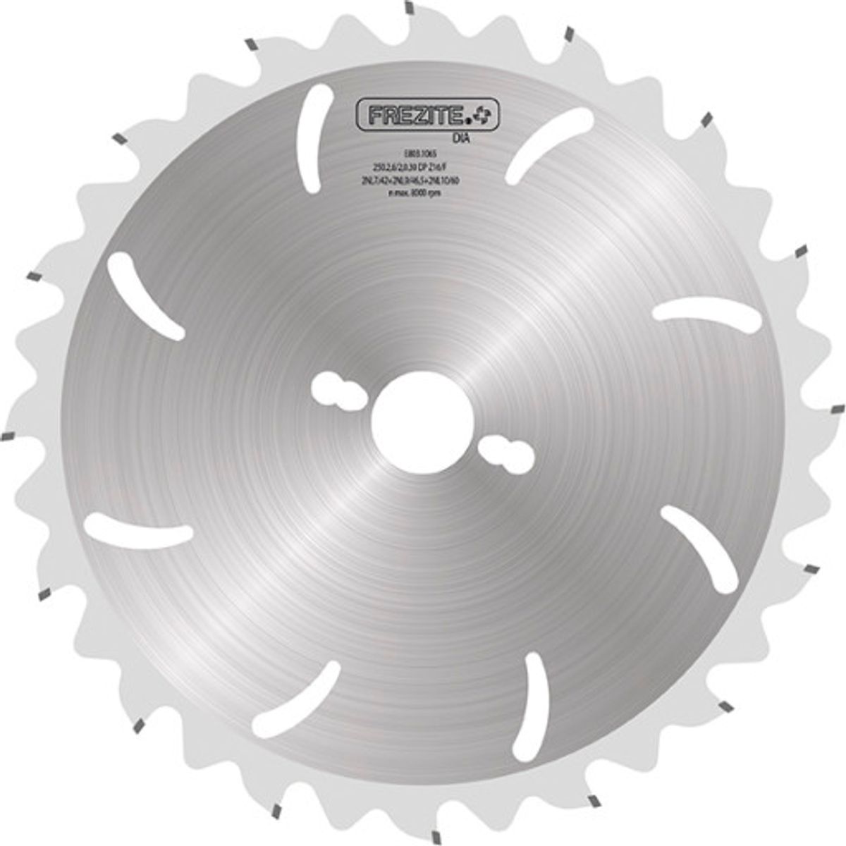 Frezite PCD rundsavklinge, Ø 160 mm, 10 td.