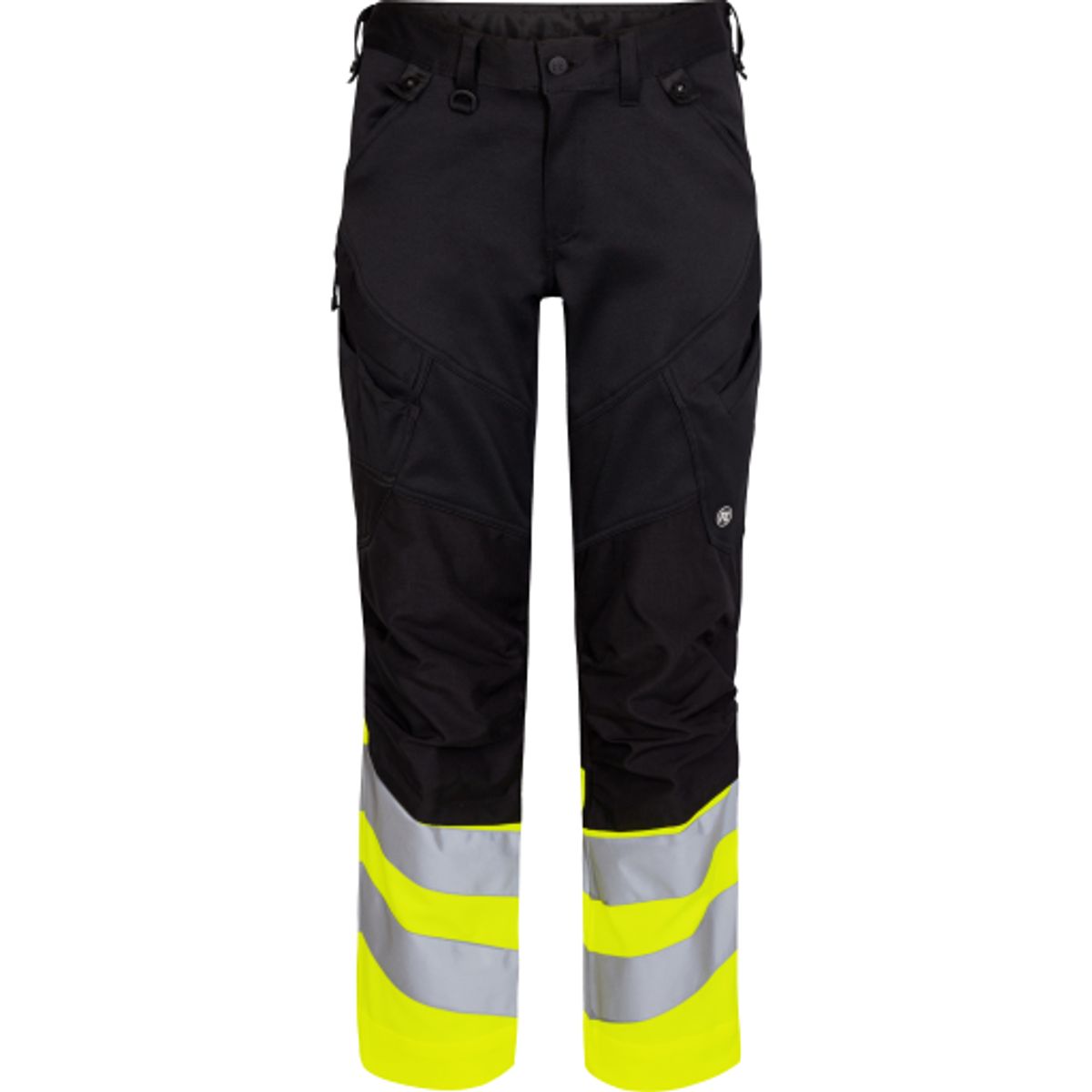 Bukser sort/hi-viz gul 100