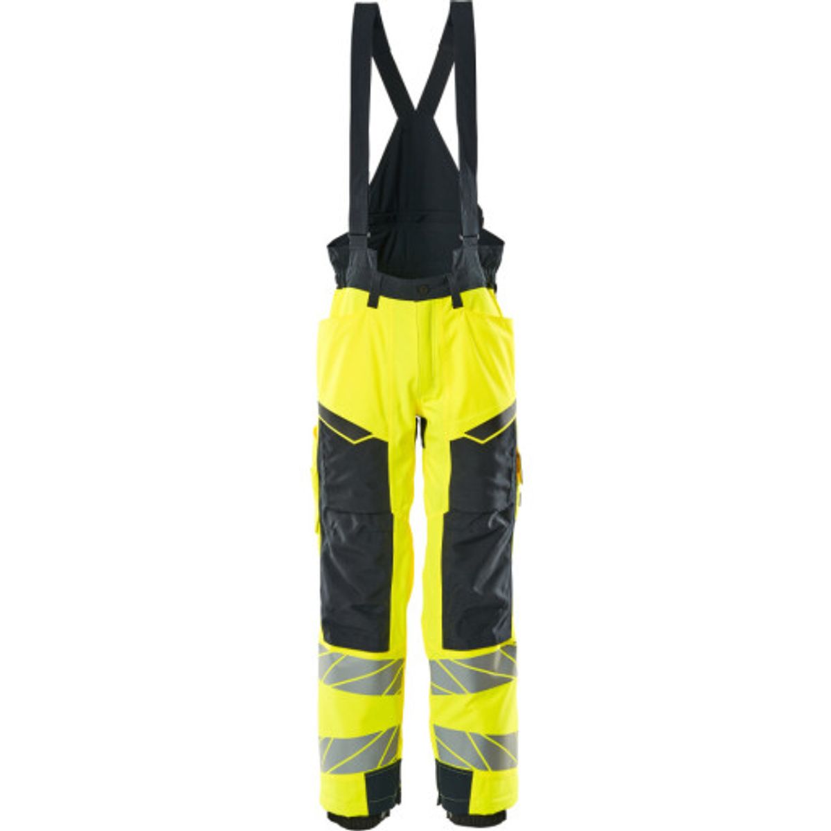 Vinterbukser,XL,hi-vis gul/mør