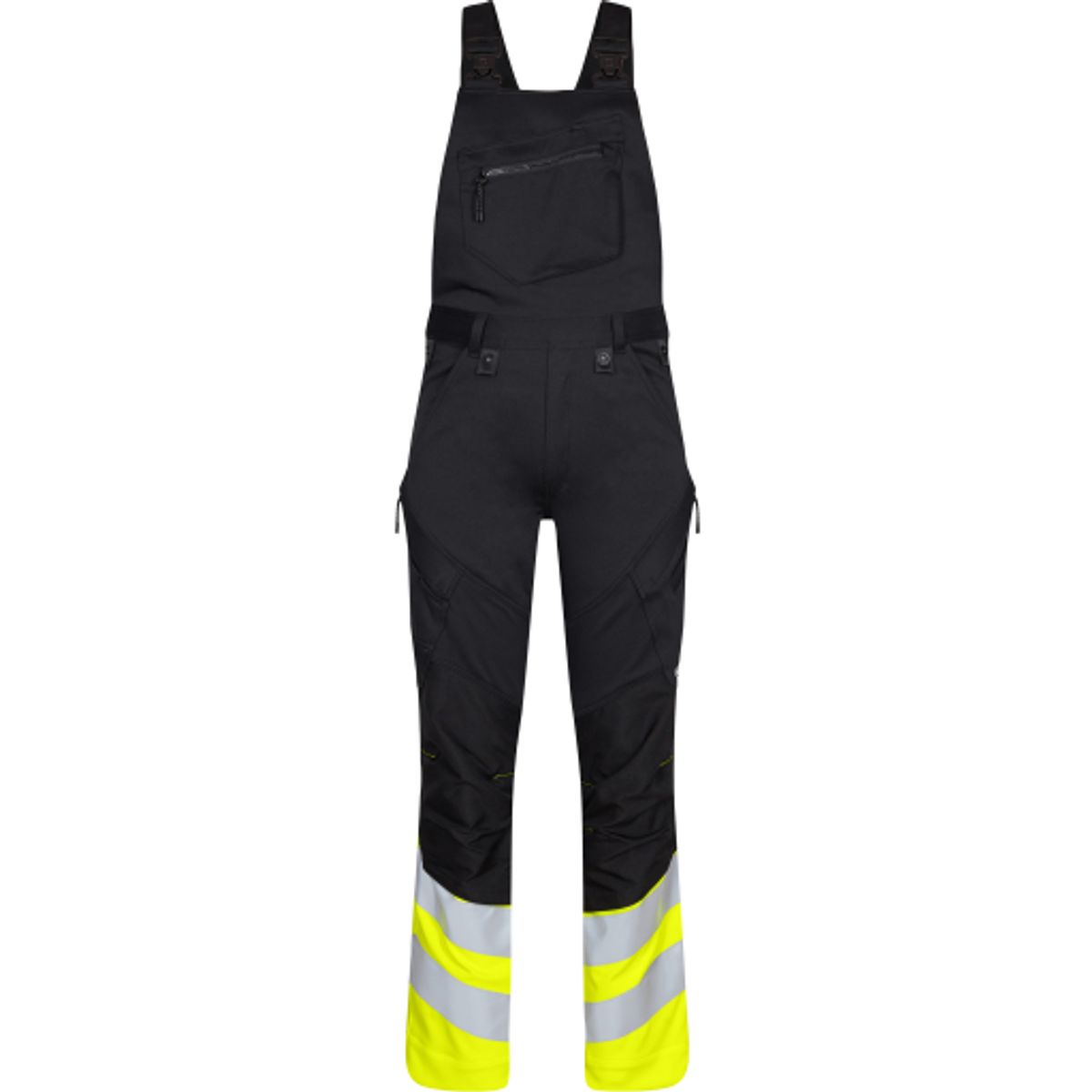 Overall sort/hi-viz gul 100