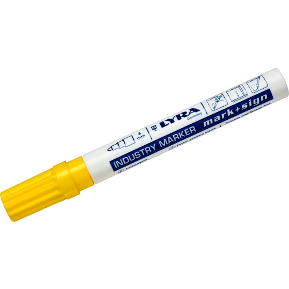 Lyra industri marker 4040, gul