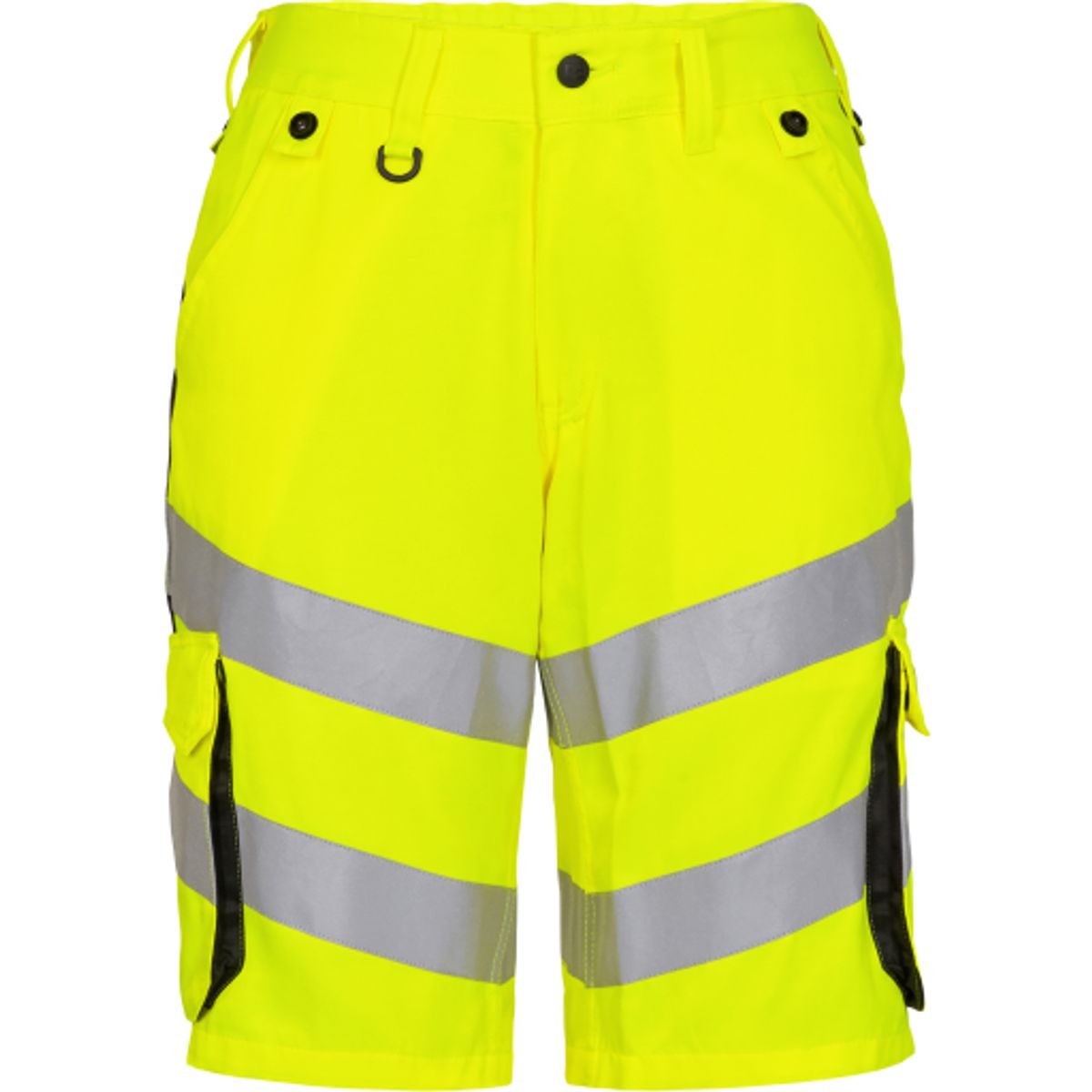 FE Engel shorts 6545-319, High-Vis kl.1 gul/sort, str. 76