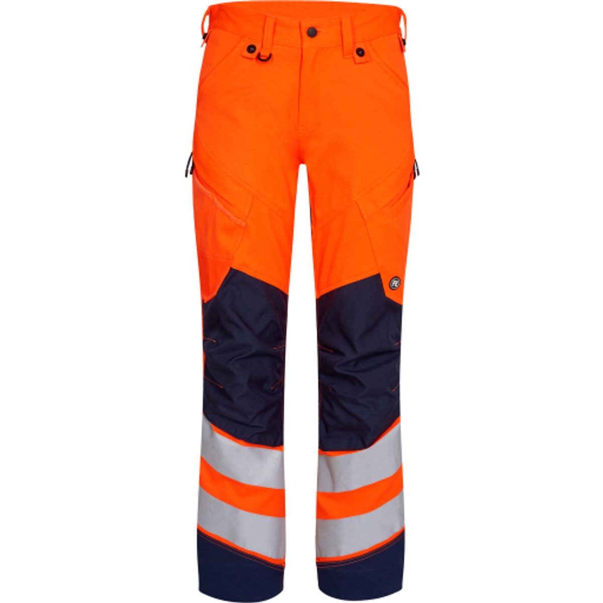 FE Engel safety buks 2544, High-Vis kl.2 orange/blå, str. 136