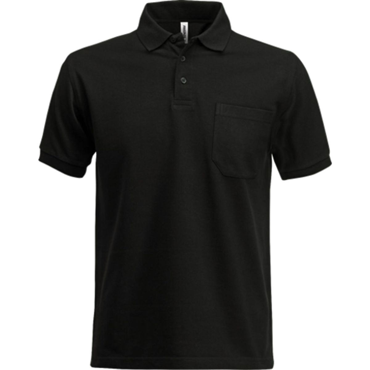 Kansas poloshirt 100219-940, sort, str. S