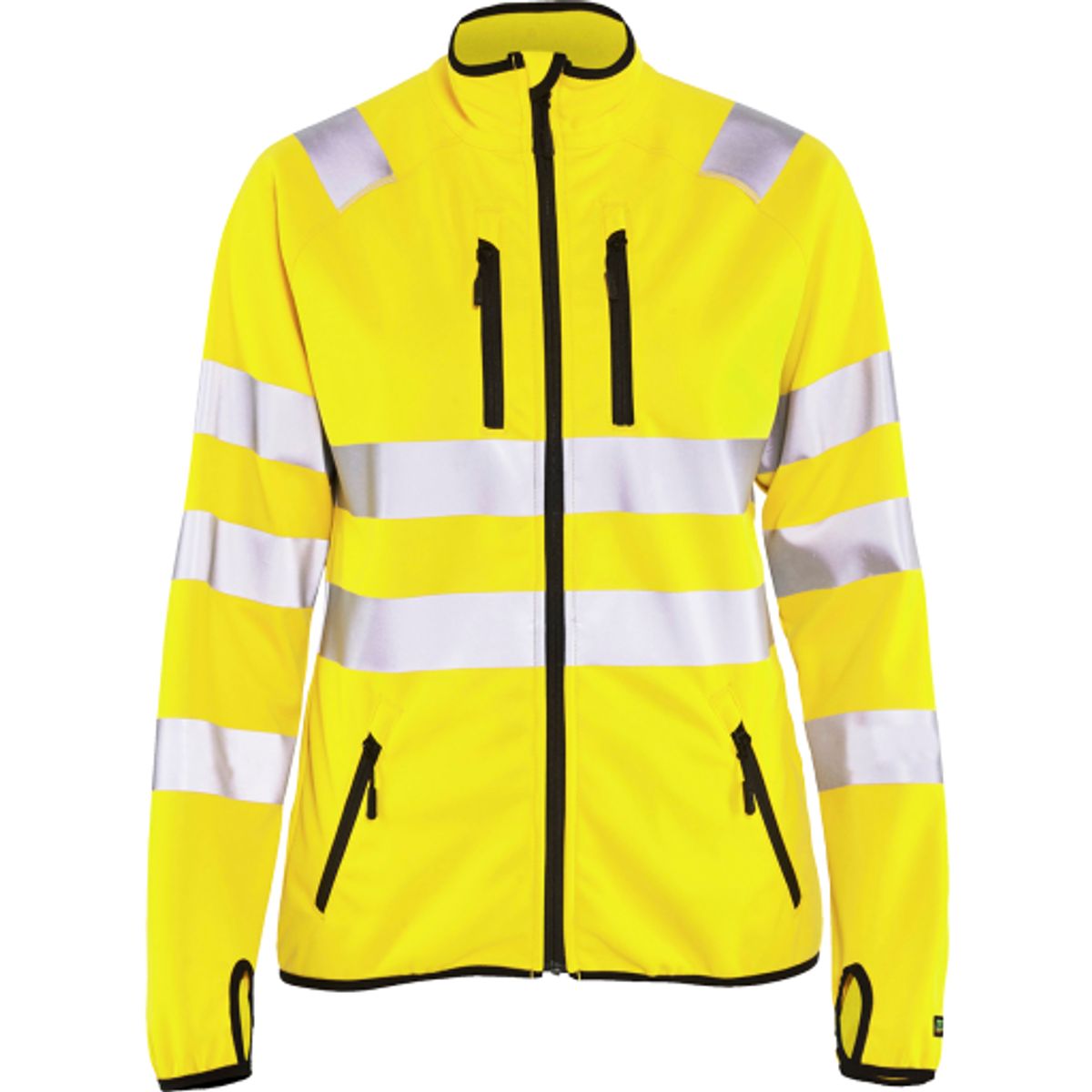 HIVIS SOFTSHELL JAKKE GUL 2XL 490625123300XXL