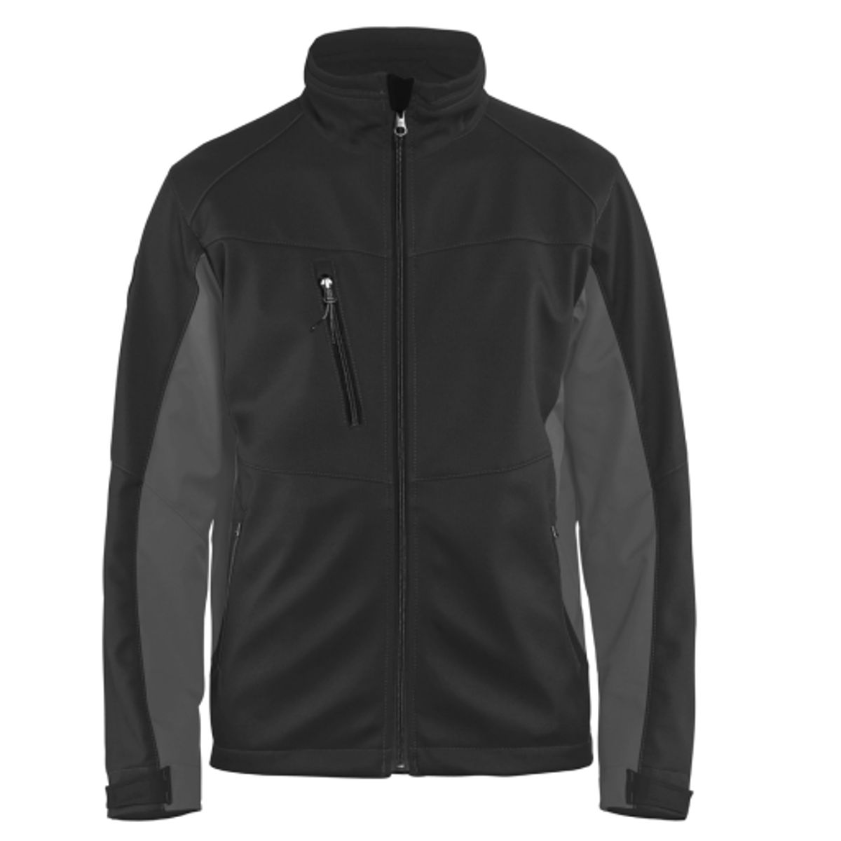 SOFTSHELL JAKKE SORT/M.GRÅ 4XL BLACK/DARK GREY 4XL